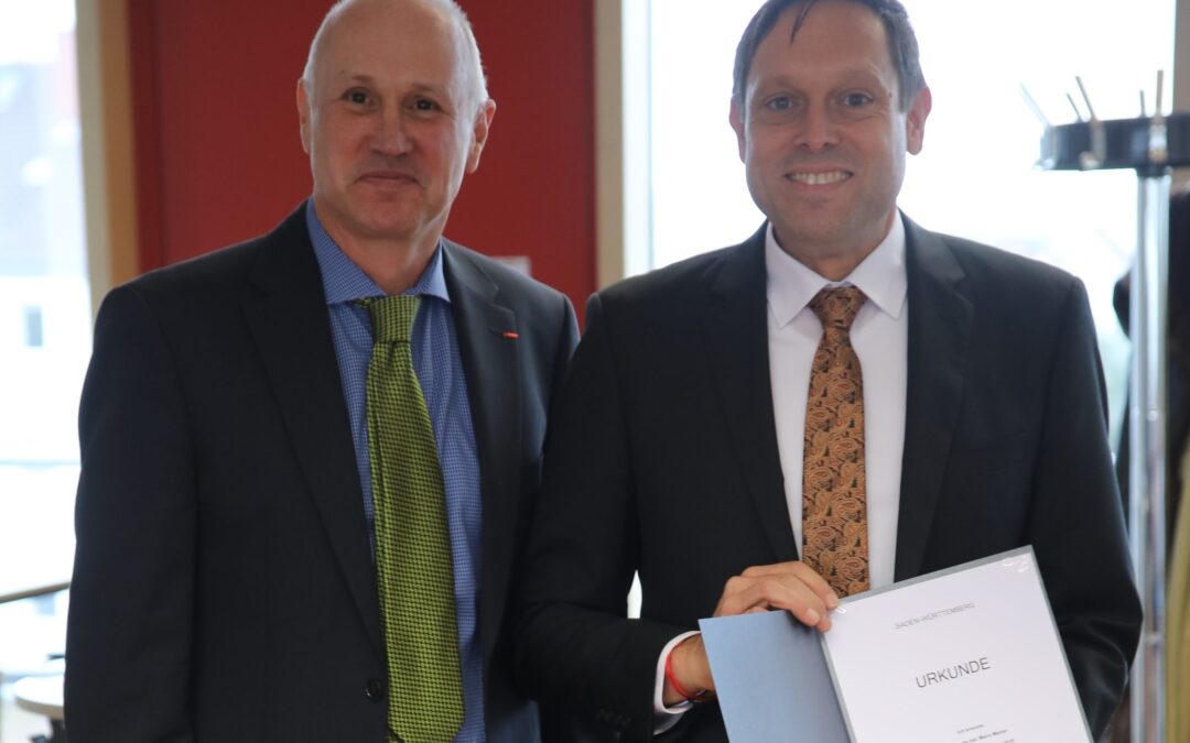 Gewürdigtes Engagement: VDF-Präsident Dr. Mario Mezler zum Honorar-Professor ernannt