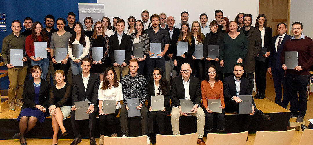 17 Preise und 36 Stipendien am Hochschultag 2019 der Hochschule Mannheim