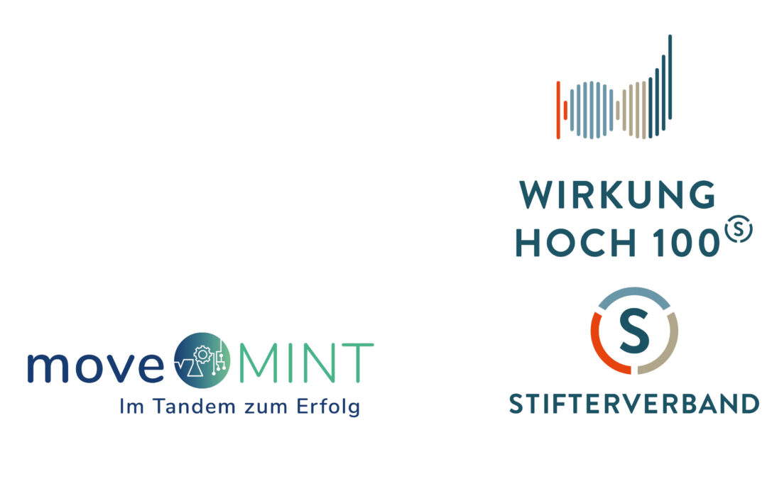 moveMINT ist Teil von Wirkung hoch 100 der Jubiläumsinitiative des Stifterverbandes