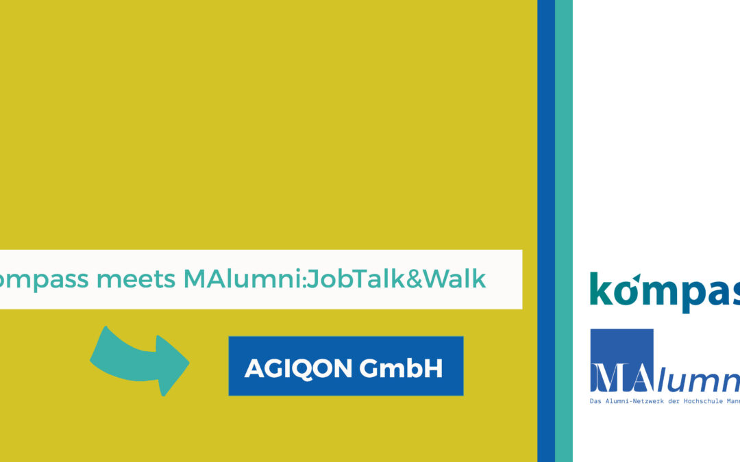 JobTalk&Walk mit AGIQON GmbH