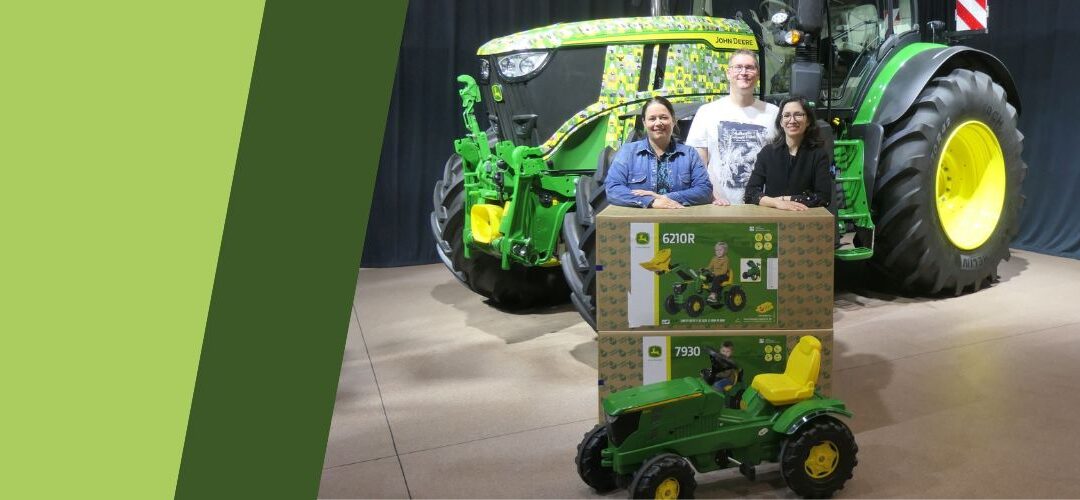 Großer Auftritt für kleine Traktoren